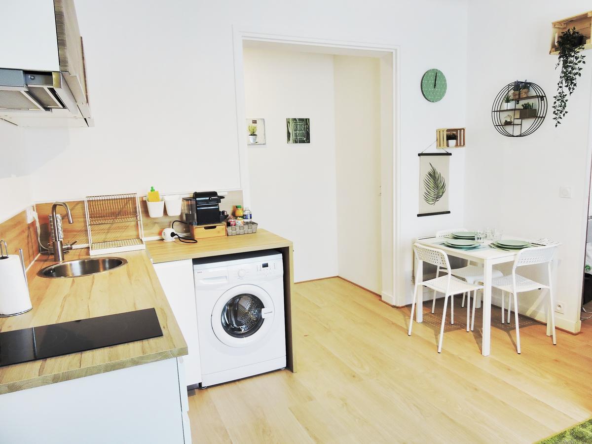 Apartmán F2 Green Garden, Hyper Centre, Parking Nantes Exteriér fotografie